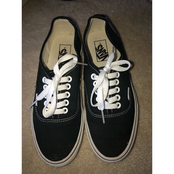 Vans Shoes - Black and white vans
